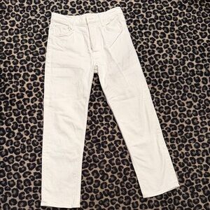MOTHER The Tomcat Jeans in White